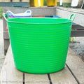  10.5Gal/38L Tubtrug Flexible Large Bucket - Green