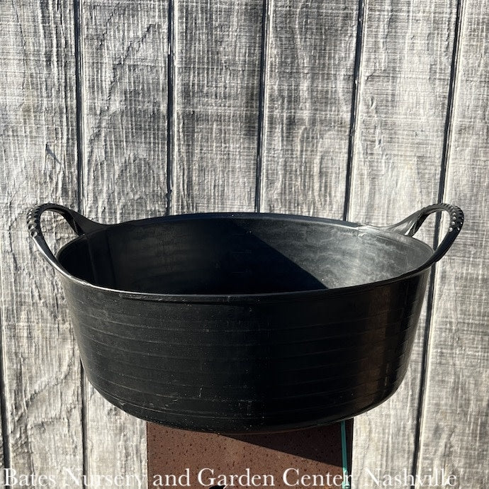  1.3Gal/5L Tubtrug Flexible Extra-Small Shallow Bucket - Black