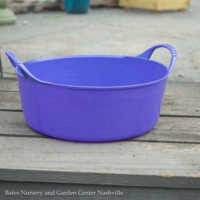  1.3Gal/5L Tubtrug Flexible Extra-Small Shallow Bucket - Purple
