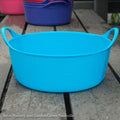  1.3Gal/5L Tubtrug Flexible Extra-Small Shallow Bucket - Blue