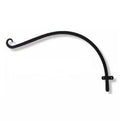  21" Arched Hook/Bracket W/Brace For Hanging Basket