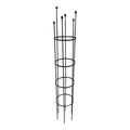  72" Obelisk Crown Top Black Metal