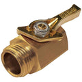  Brass Hose End Shut Off - Heavy Duty Dramm,