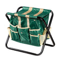  Chair/Seat Garden Combo W/Removable Tool Bag 16x14x11 Metal/Fabric