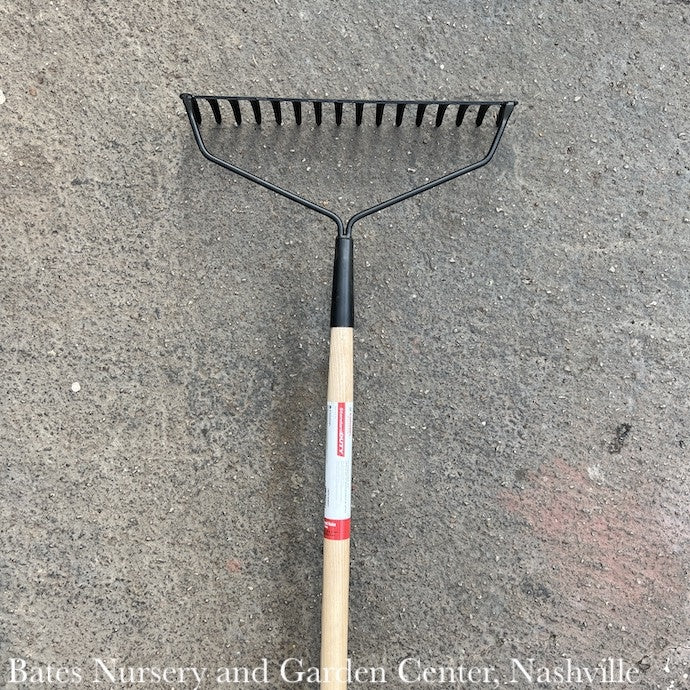  Corona Bow Rake 16-Tine Ash WOOD Handle