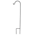  Crane/Shepherd Hook Single Short 5'4" Black Metal 5/8" Thick
