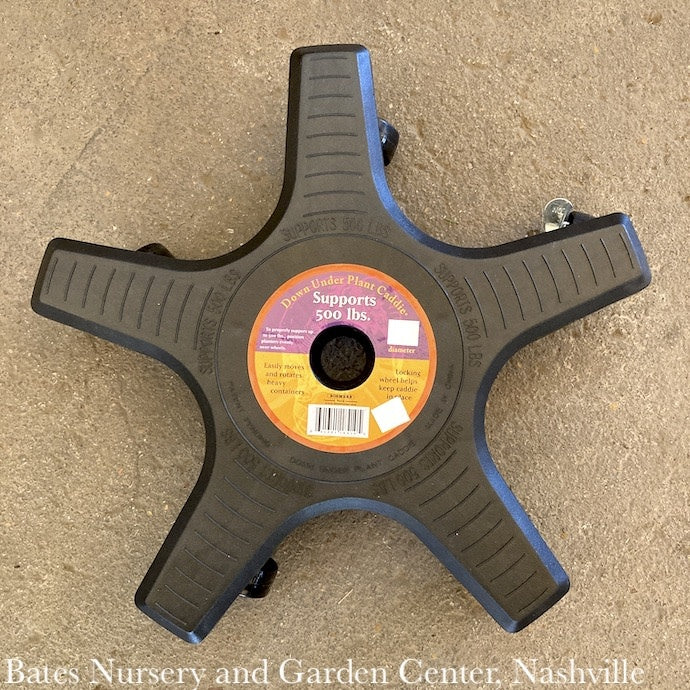  Down Under Plant Caddy/Stand 16" Black Bosmere
