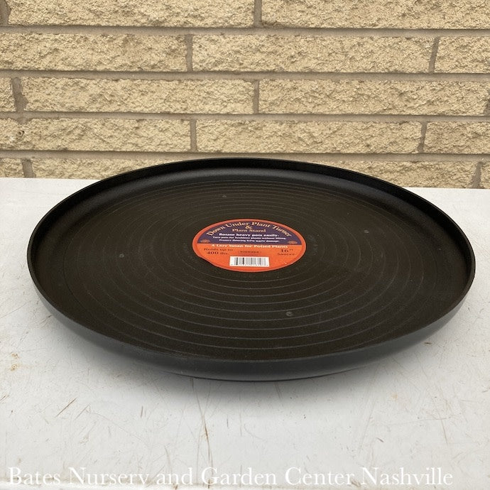  Down Under Plant /Pot Turner Saucer 12" Black Bosmere