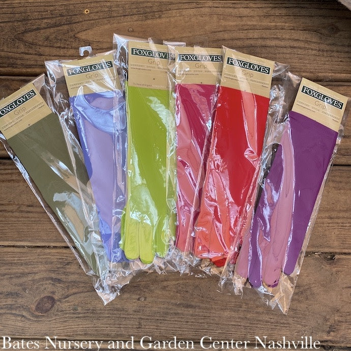  Gloves Foxgloves W/ Grips Med Asst Colors
