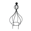  Kiev Topiary Form Black Metal 12"