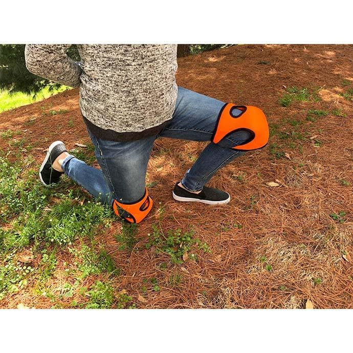  Knee Pads Orange Foam 1pair