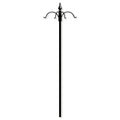  Multi-Hook Hanger Post & Scroll Base 88"H