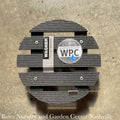  Plant Caddy 11" Round Dk Gray Black WPC