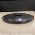  Plant Caddy 12" Smooth Ultra Flat Black