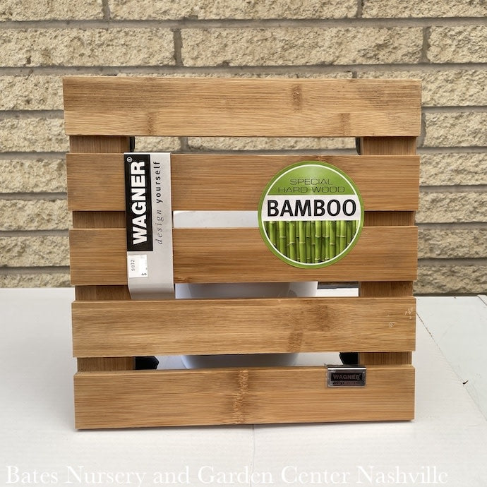  Plant Caddy Bamboo Square 11"