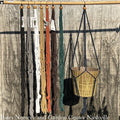  Plant Hanger 36" Macrame Asst Colors Rope Primitive Planters