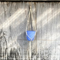  Plant Hanger 42" Macrame Cotton Woven Plain Cord Primitive Planters