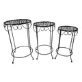  Plant Stand Moser Rd W/Scroll Collar Lrg 22x14