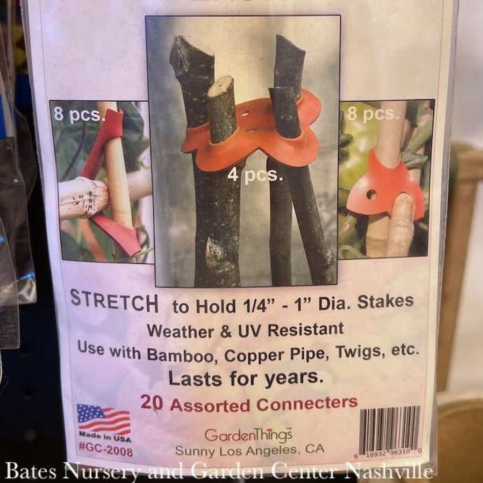  Plant Support Connectors Stretch & Hold 20/pk