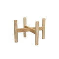  Pot/Plant Stand 12.5x8 Wood Natural (fits 10" Pot)