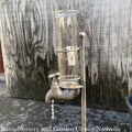  Rain Gauge Stake W/Faucet W/Drip Decor 36" (#1)