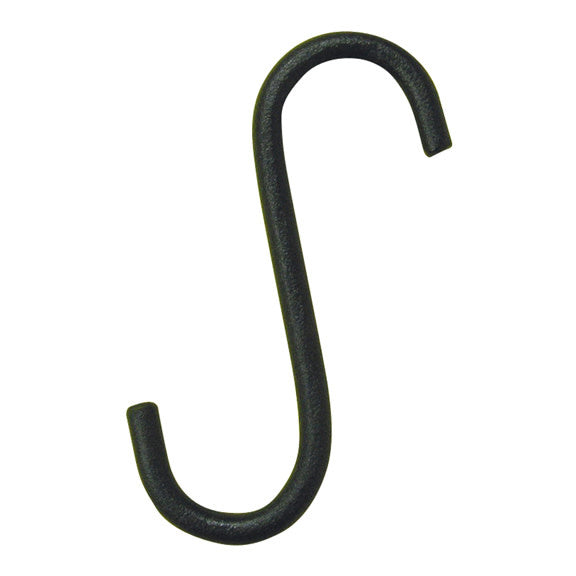  S-Hook 24" Black Metal