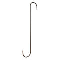  S-Hook 24" Equal End Black Metal