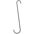  S-Hook 48" Black Metal