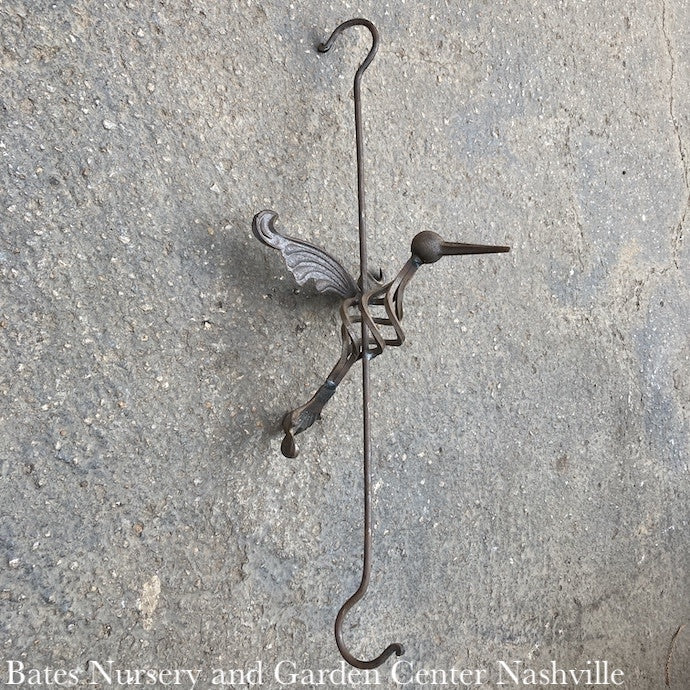  S-Hook Hummingbird 21" Cast Iron