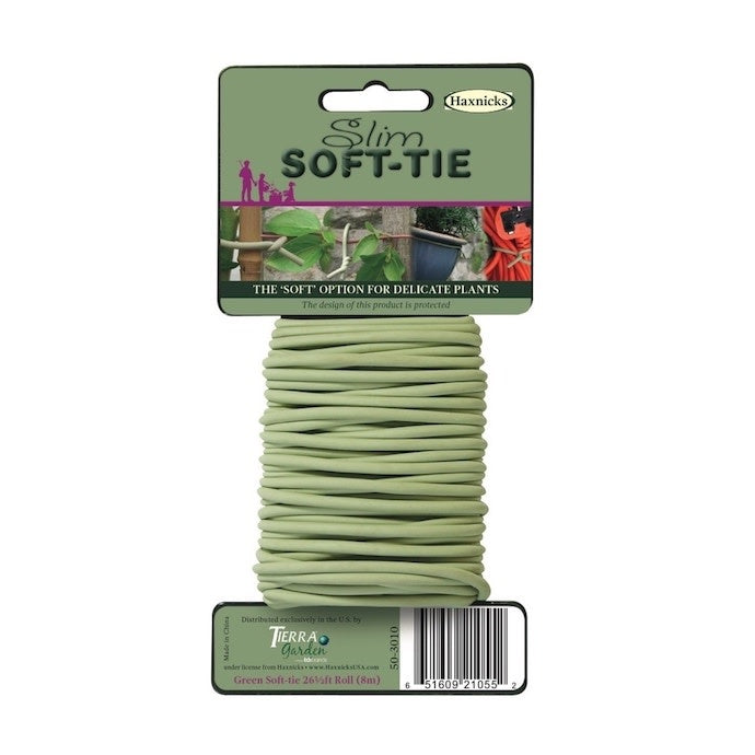  Soft Twist Tie Slim 1/8x26ft Haxnicks