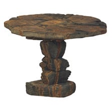  Table Stacked Rock 18x29w