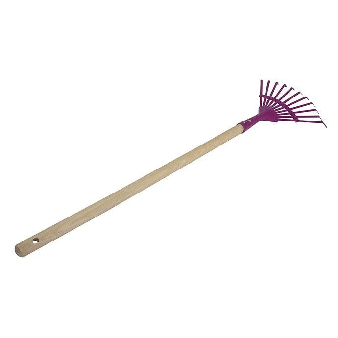  Tool Kids Leaf Rake Wood Handle