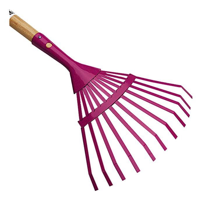  Tool Kids Leaf Rake Wood Handle