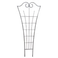  Trellis Fiddlehead 36x84 Graphite Metal