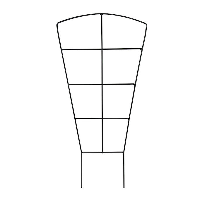 Trellis Grower Fan Mini /Pot Trellis 5.5x12 Black Metal