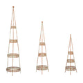  Trellis/Obelisk Rd 6.5x24 Sml Copper/Verdigris Metal