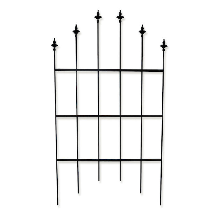  Trellis Turnberry 48W X 88H Black Metal