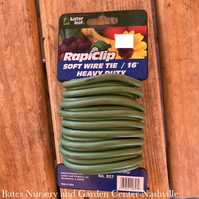  Twist Tie Soft 16' Thick Rapidclip Luster Leaf