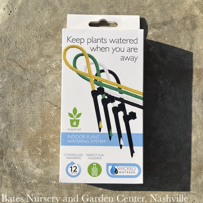  Wicked Waterer Watering System Kit 4-Spikes W/19" Wicks
